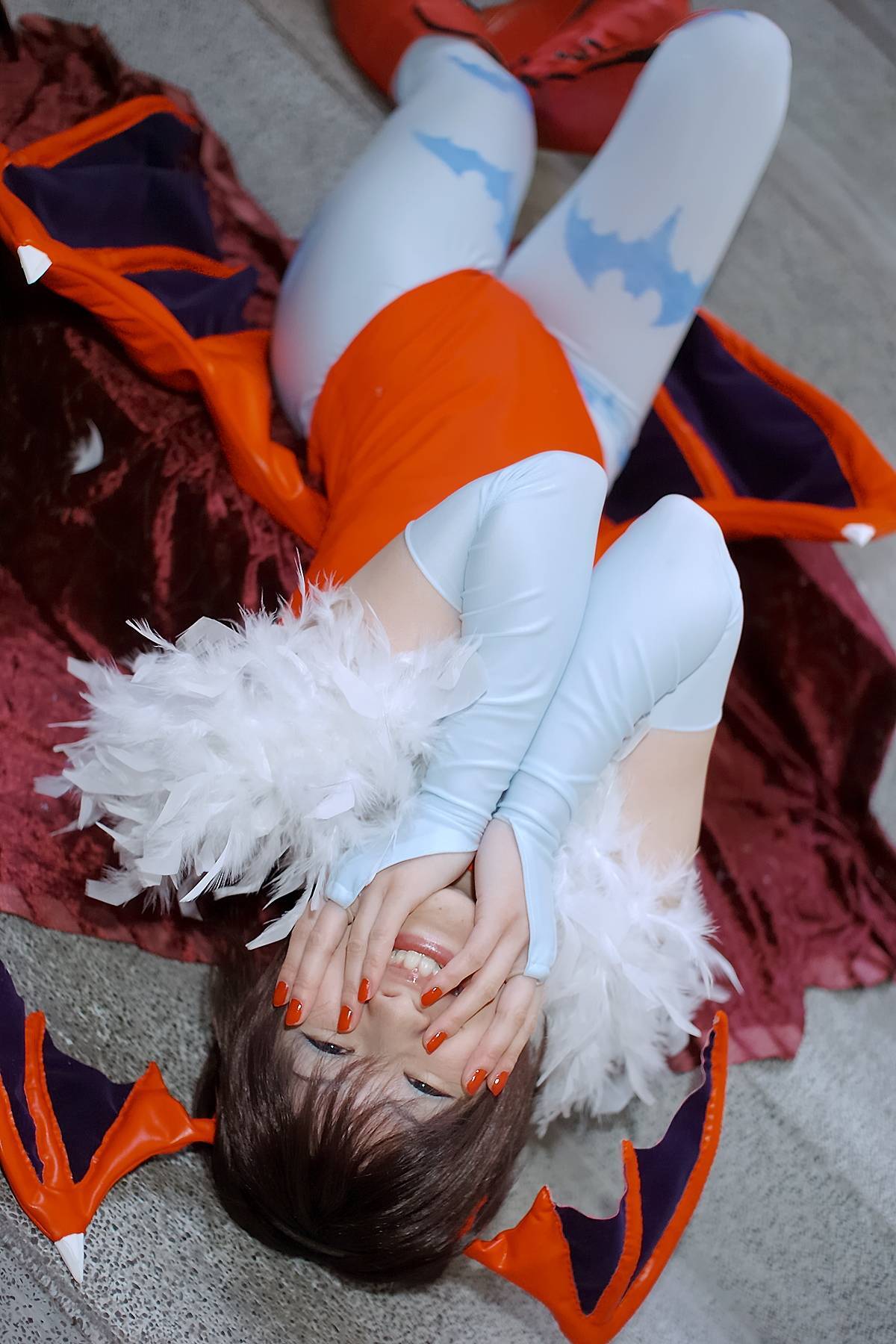 [Cosplay] 2013.04.08 Hot Lilith and Morrigan sexy Cosplay